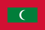 Maldives Flag Maldives Flag